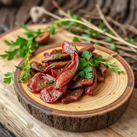 Homemade Spiced Dried Beef - Africa Food Recipe