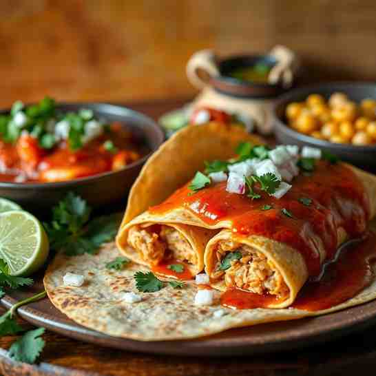 Traditional Honduran Enchiladas Recipe - Crispy, Saucy & Easy