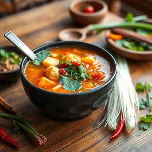 Hot & Sour Soup Recipe - Try Jeow Mak Len, The Lao Dip