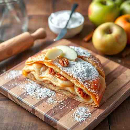 Hungarian Rétes Recipe - Apple-Walnut Strudel