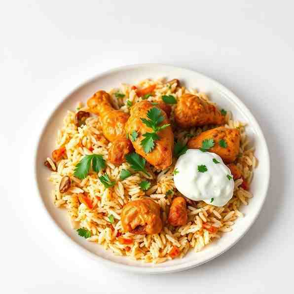 Hyderabadi Chicken Biryani - Easy Step-by-Step Recipe