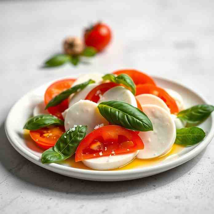Insalata Caprese - Fresh Mozzarella Salad Recipe