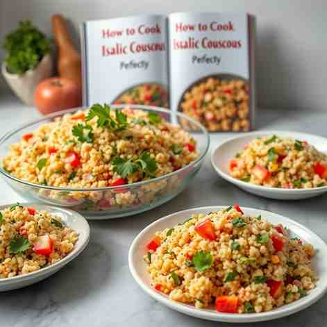 How to Cook Israeli Couscous Perfectly - Ptitim Salad Recipe