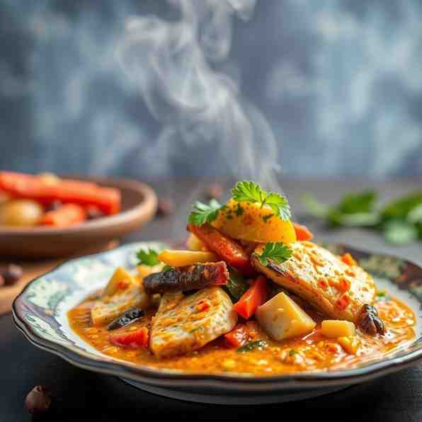 Kiribati Fish Curry - Easy Coconut Recipe