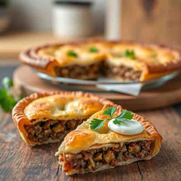 Kosovo Pite me Mish - Mince Meat Pie Filling Perfection