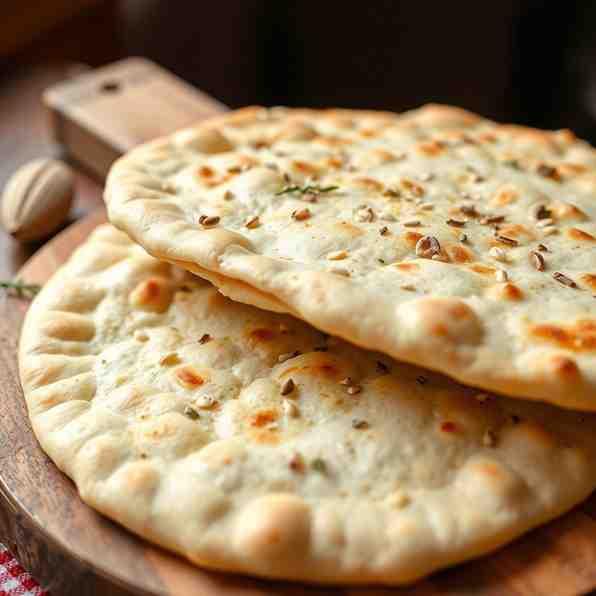 Kurdish Flatbread (Khubz) - Easy Pita Bread Recipe