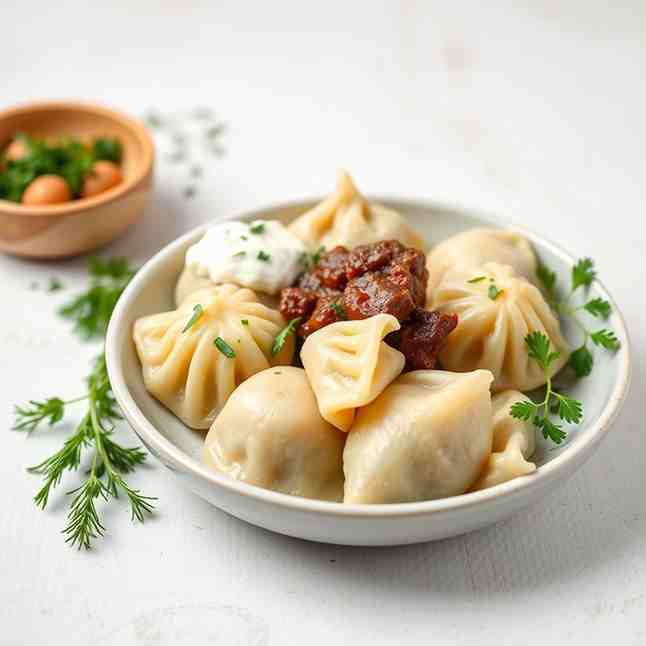 Latvian Pelmeni (Pelmeņi) - Juicy Beef & Pork Dumplings