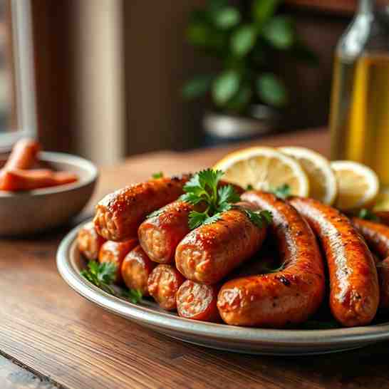 Lebanese Sausage - Makanek Recipe