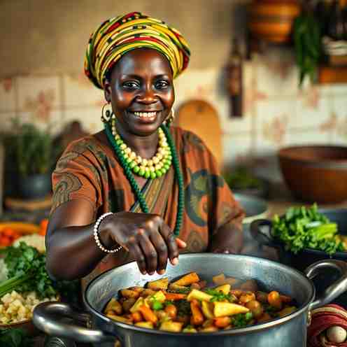 Liberian Torborgee - Cooking with Palm Oil Today