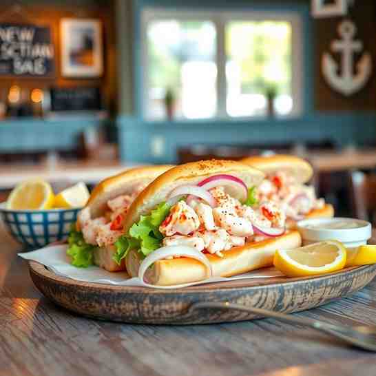 Nova Scotian Lobster Rolls - Best New England Style