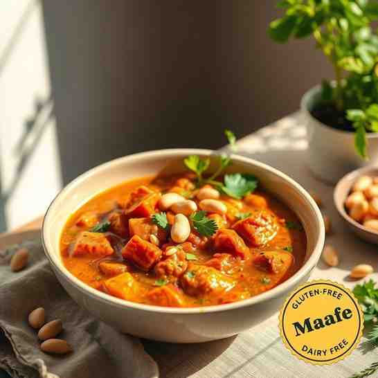 Maafe - Healthy Gluten-Free Dairy-Free - Peanut Stew for Easy Meal Prep