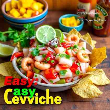 Easy Ceviche Recipe - Make Costa Rican Ceviche