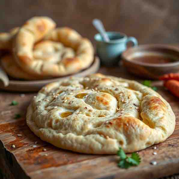 Homemade Malawach - Flaky Yemeni Bread Recipe