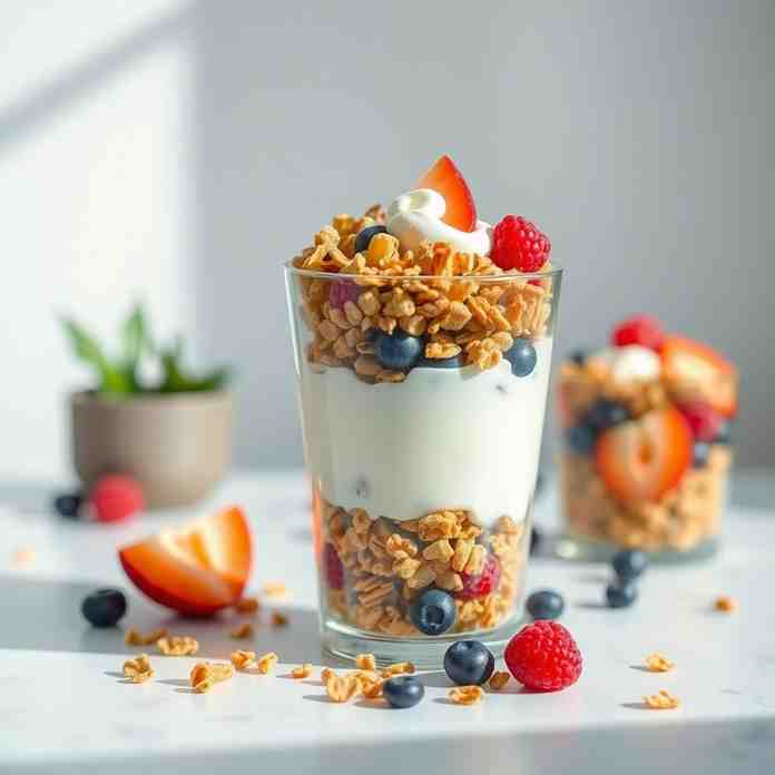 Meal Prep Parfait - Low-Sugar Greek Yogurt Recipe
