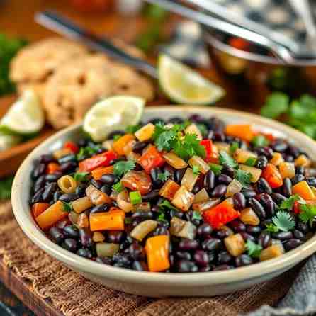 Moros y Cristianos - Easy Black Bean Dish Recipe