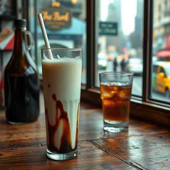 NYC Egg Cream - The Iconic Drink (No Egg, No Creme)
