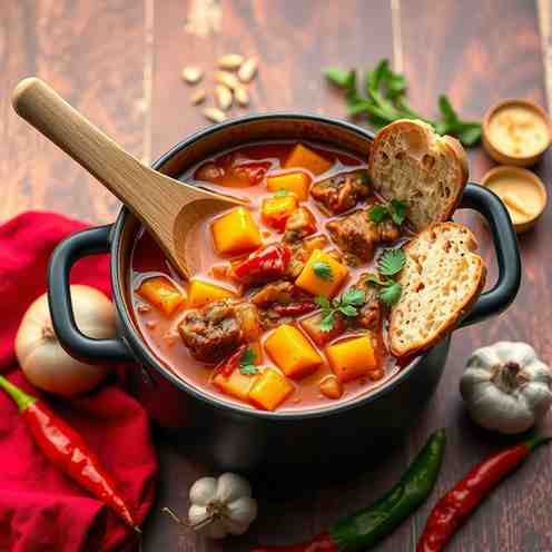Easy Papaya Stew - One-Pot Caribbean Soup Recipe