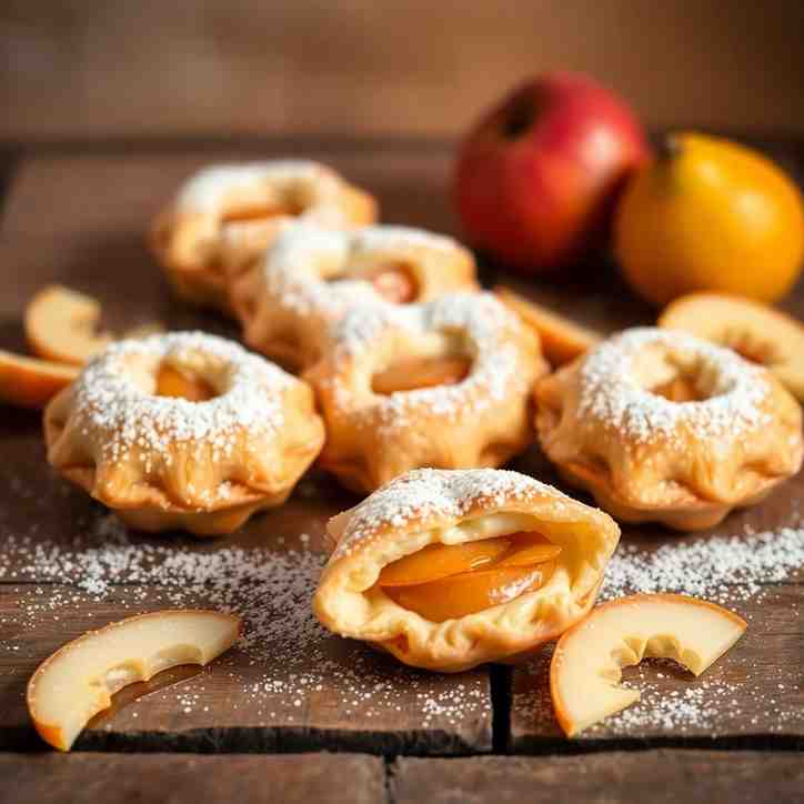 Argentinian Pastelitos criollos Flaky Quince-Filled