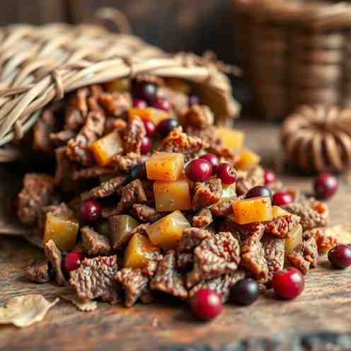 Traditional Pemmican - Native American Food Recipe