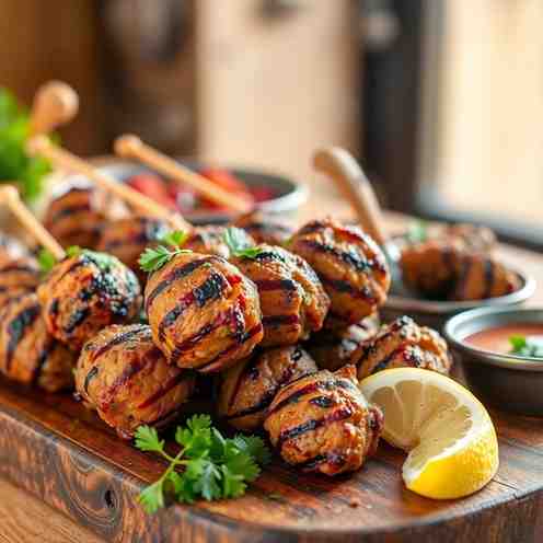Easy Grilled Meat Kofta Recipe - Perfect Skewers Every Time