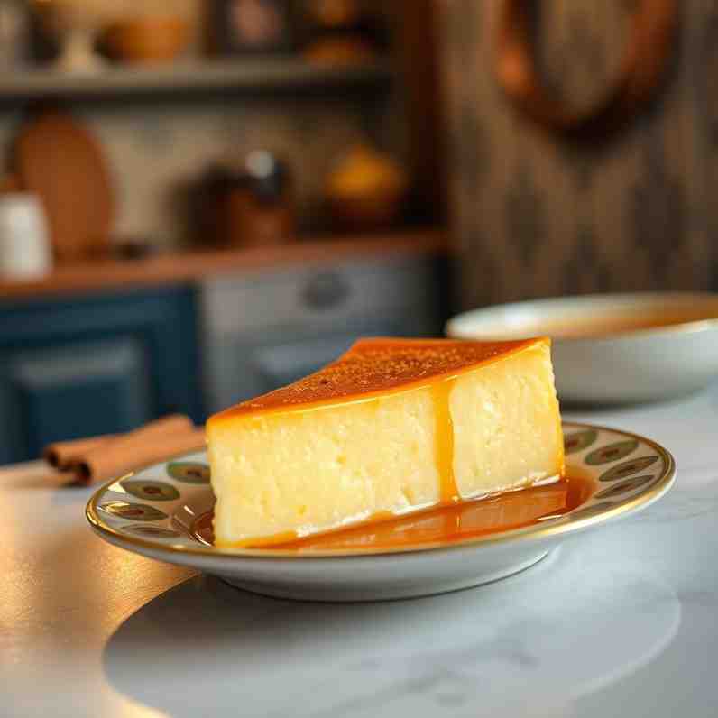 Puerto Rican Cheese Flan Recipe