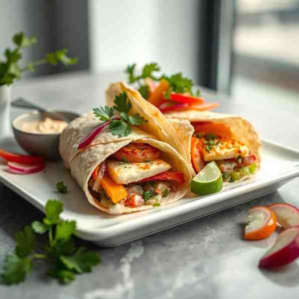 Easy Fish Shawarma Wraps - Quick Weeknight Recipe