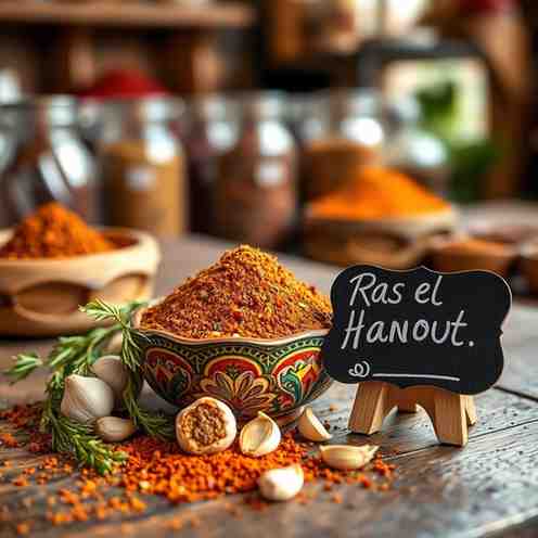 Ras El Hanout - Spice for Herb Garlic Marinades