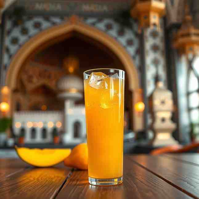 Refreshing Mango Electrolyte Juice - Ramadan Drink