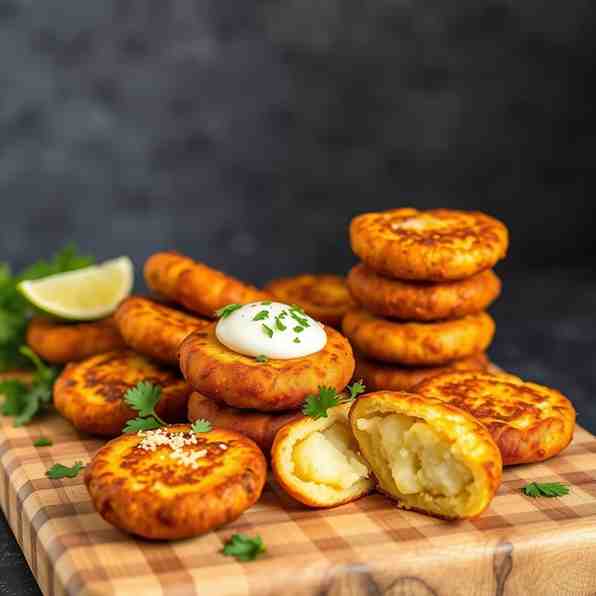 Rellenos de Papa Recipe - The Best Potato Fritters