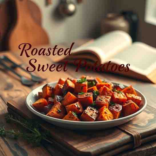 Roasted Sweet Potatoes - Easy Batata Doce Recipe