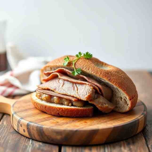 Icelandic Rye Bread - Make Hangikjöt Smoked Lamb Sandwiches