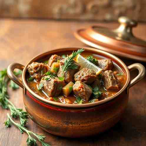 Ghormeh Sabzi - Persian Herb Stew