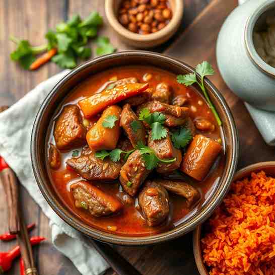 Shakam Paa - Bhutanese Chili Beef Recipe