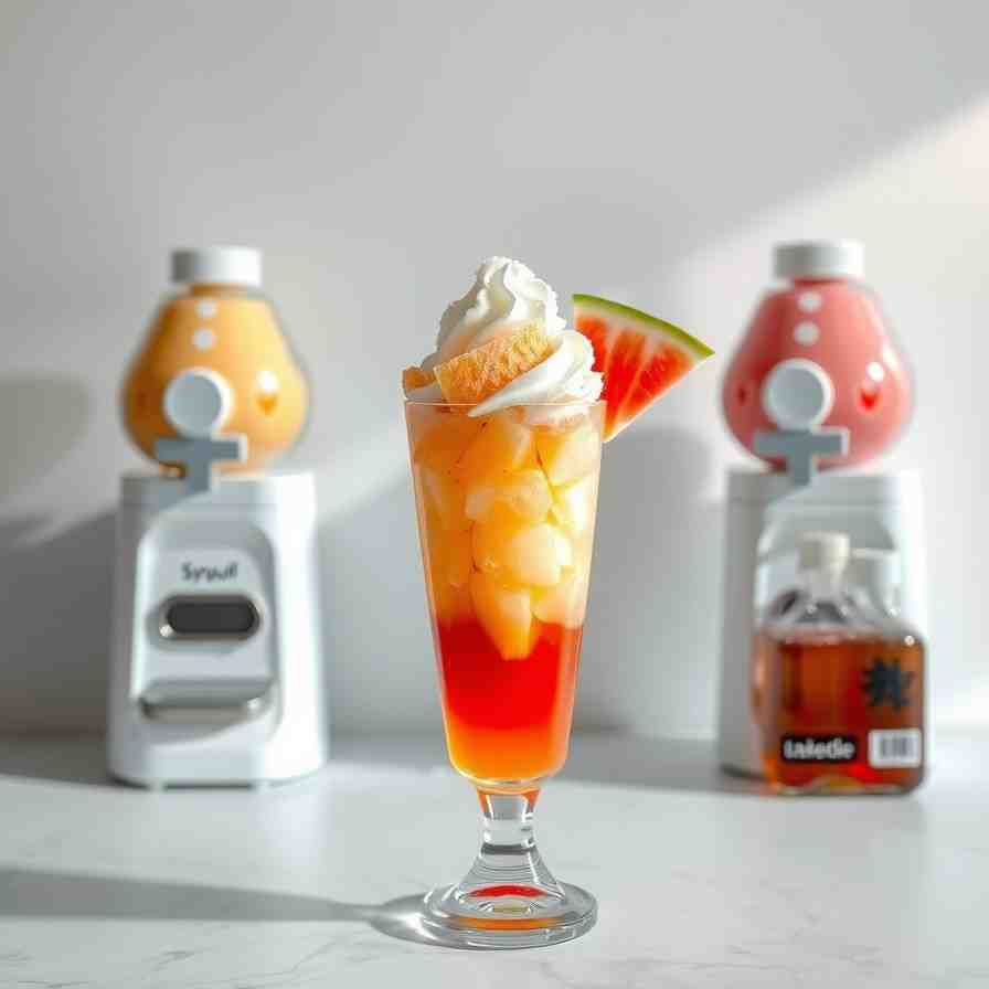 Shaved Ice with Syrup - Make Fluffy Kakigori at Home