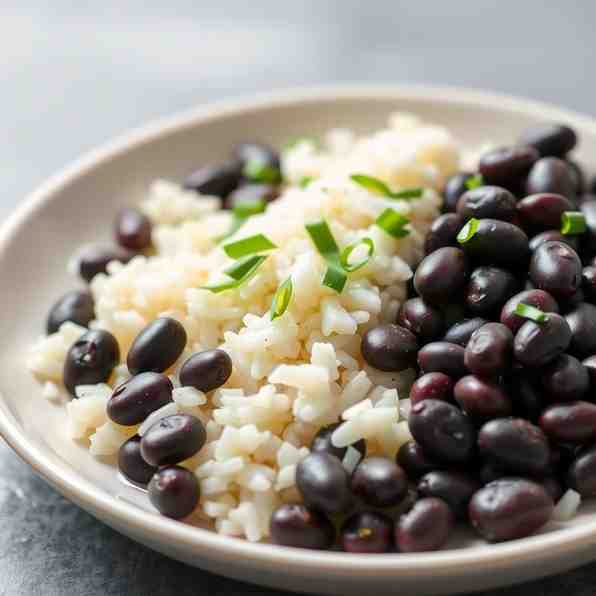 Simple & Healthy Black Beans & Rice - GF/DF Meal