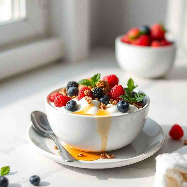 Icelandic Skyr Breakfast Bowl - High-Protein Yogurt Recipe