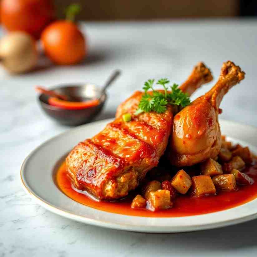 Smoked Chicken Recipes Moyo de Poulet Fumé