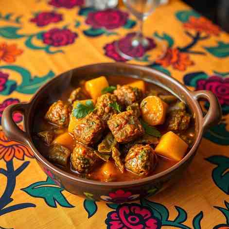 Sombe (Cassava Leaf Stew) - Easy Central African Recipe