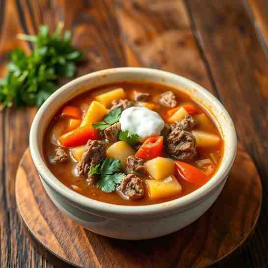 Sopa de Pata - Beef & Veggie Soup Recipe