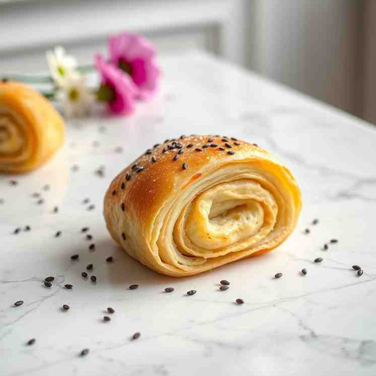 Sweet & Flaky Poppy Seed Roll Pastry - Bake Today