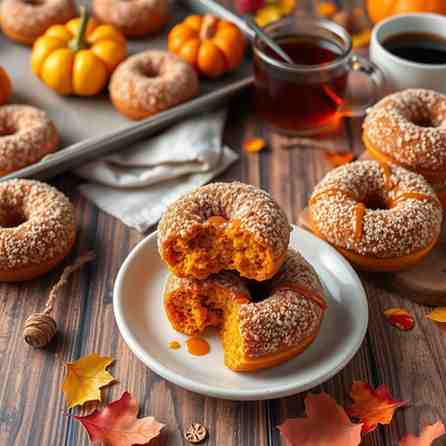 Sweet Potato Doughnuts - An Easy Recipe for Fall
