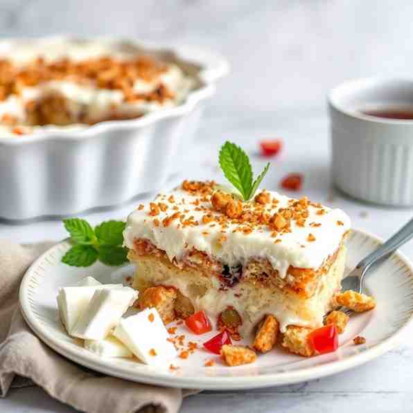 Te Bua Toro Ni Baukin - Healthy Coconut Cream Bake