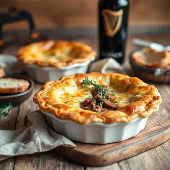 The Best Guinness Beer Beef Stew Pie Recipe
