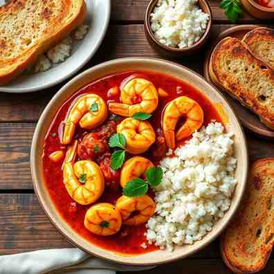 Traditional Cuban Food - Shrimp Enchilado Recipe