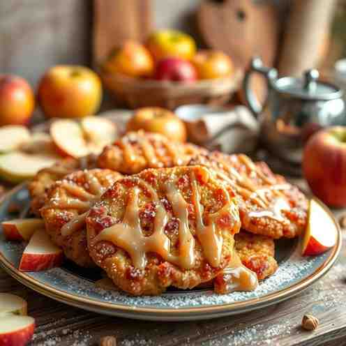 Crispy Vegan Gluten-Free Apple Fritters Recipe