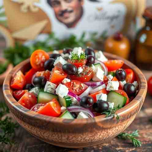 Village Greek Salad Recipe