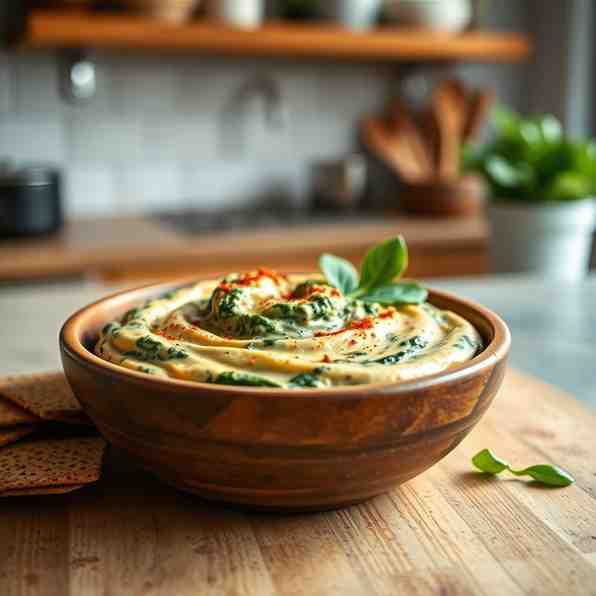 Whip Up Healthy Vegan Recipes - Creamy Peanut Butter Spinach