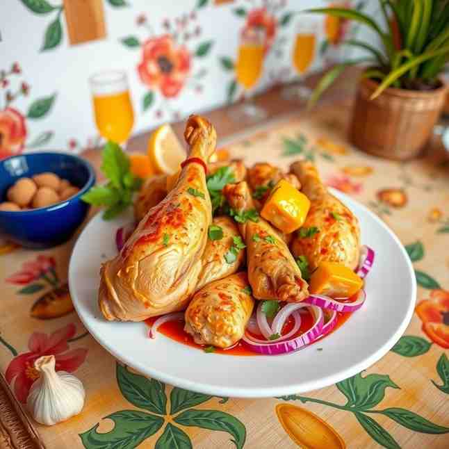 Xinxim de Galinha - Easy Brazilian Chicken Recipe