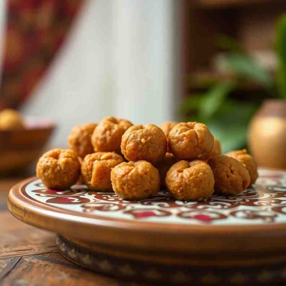 Burkina Faso Koudoukou Recipe - Sweet Peanut Bites